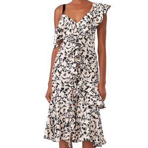 white christmas dresses Proenza Schouler White Label Miriam Dress (Ecru), M main image 1